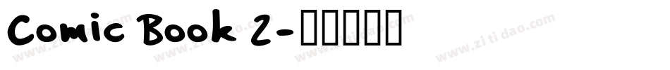 Comic Book 2字体转换